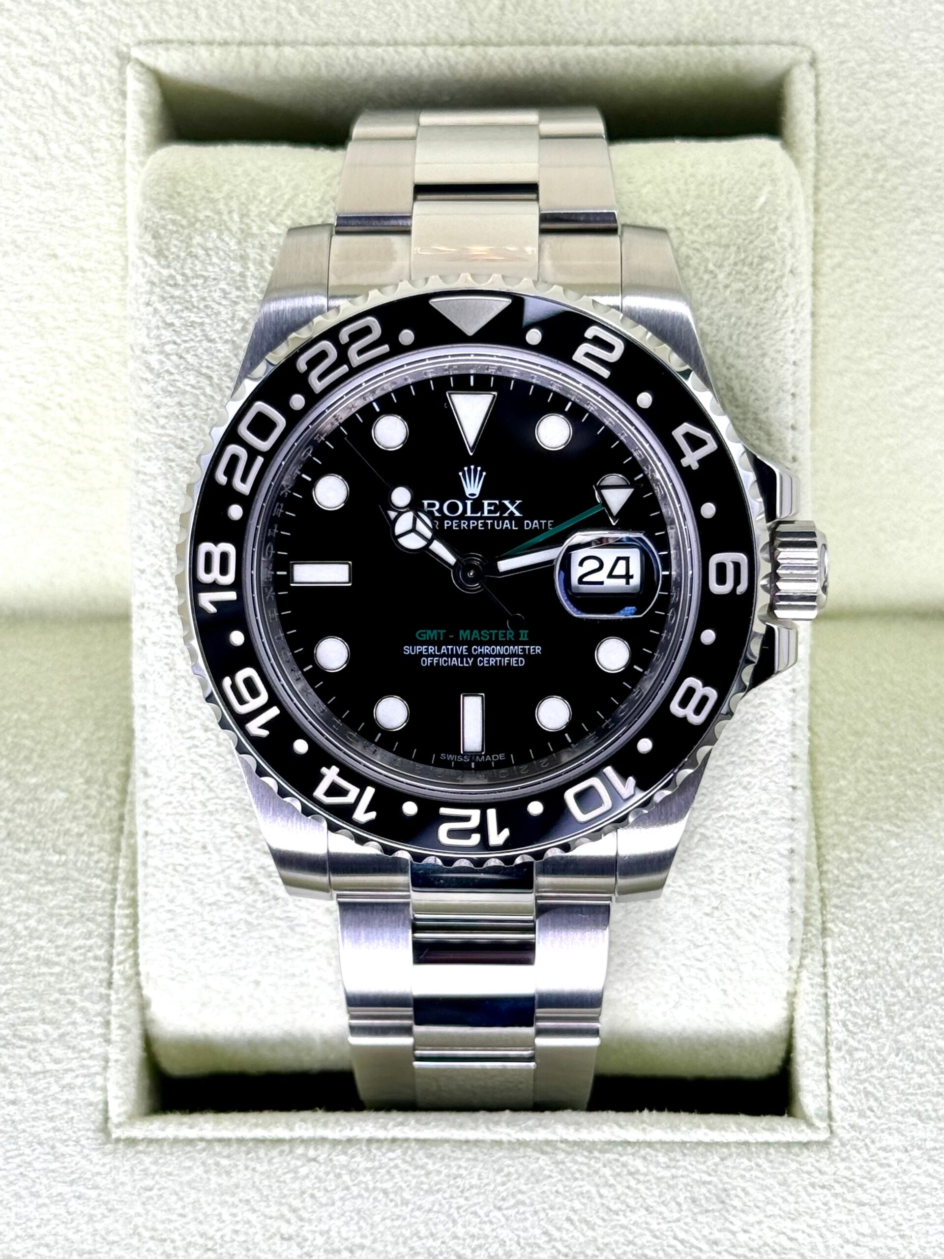 Pre owned Rolex GMT-Master II 116710LN for sale