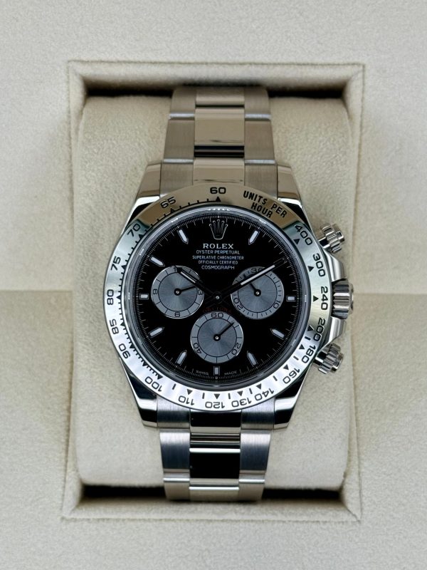 2024 Rolex Daytona 40mm 126509 White Gold Black Dial for sale