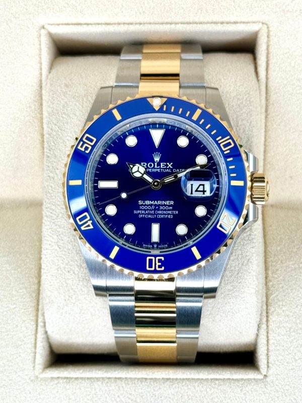 2024 Rolex Submariner “Bluesy” 41mm 126613LB Two-Tone Blue Dial (Unworn) (No. 2 of 3) for sale