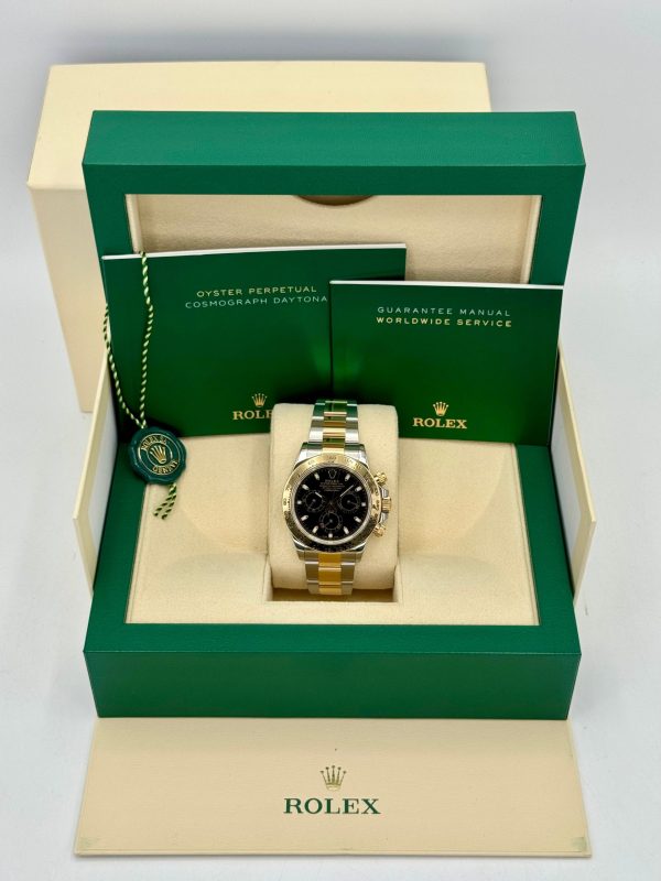 2021 Rolex Daytona 40mm 116503 Two-Tone Black Dial for sale