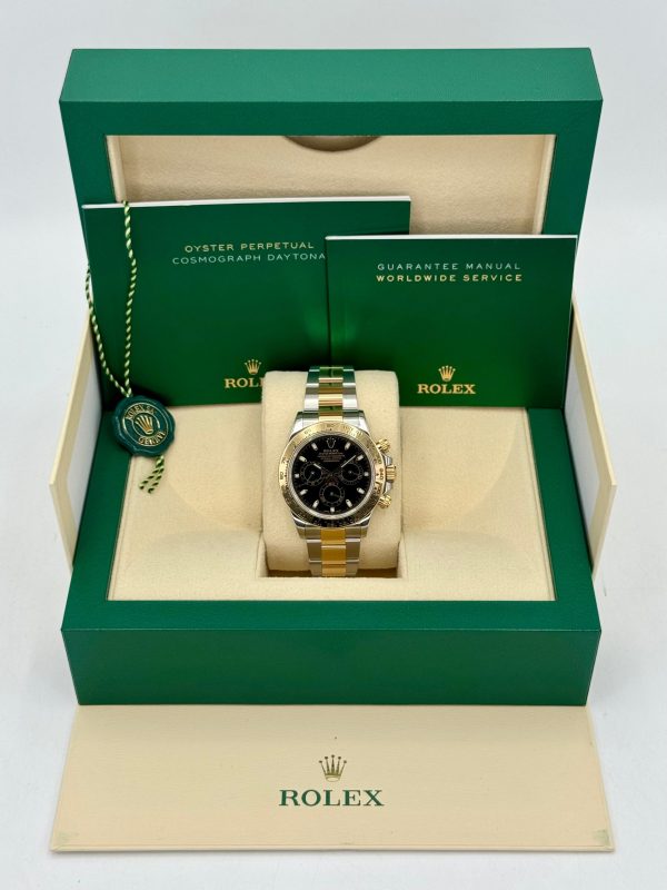 2021 Rolex Daytona 40mm 116503 Two-Tone Black Dial for sale