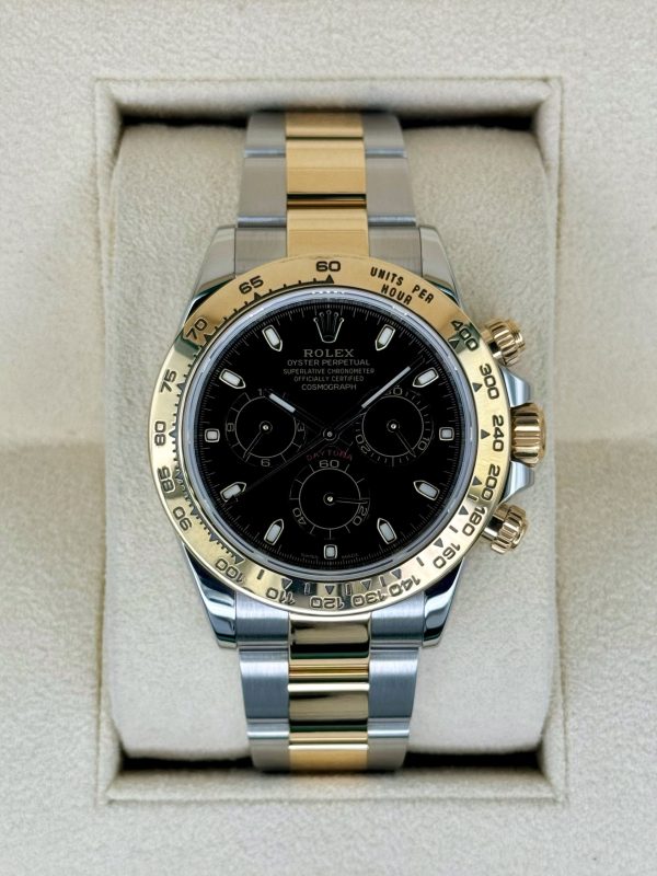 2021 Rolex Daytona 40mm 116503 Two-Tone Black Dial for sale