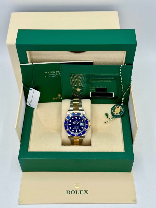 2023 Rolex Submariner “Bluesy” 41mm 126613LB Two-Tone Blue Dial (No. 7 of 7) for sale
