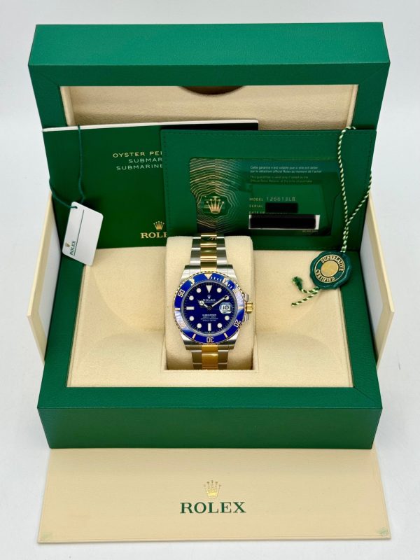 2023 Rolex Submariner “Bluesy” 41mm 126613LB Two-Tone Blue Dial (No. 7 of 7) for sale