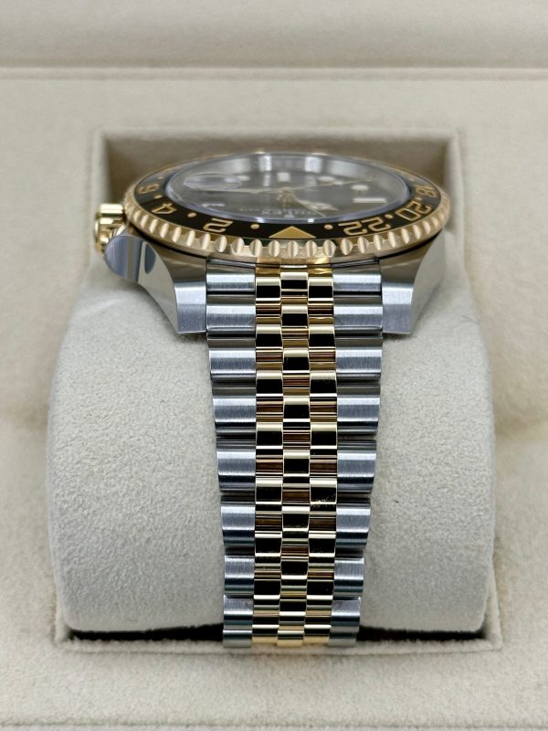 2023 Rolex GMT-Master II 40mm 126713GRNR Two-Tone Jubilee Black Dial (Unworn) for sale