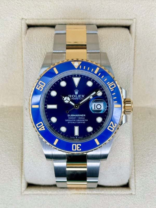 2023 Rolex Submariner “Bluesy” 41mm 126613LB Two-Tone Blue Dial (No. 7 of 7) for sale