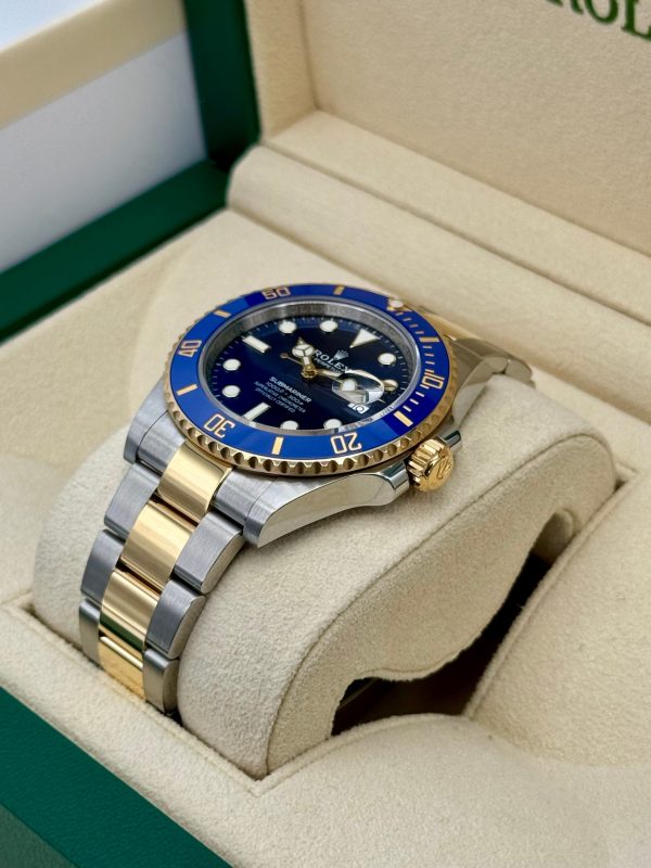 2023 Rolex Submariner “Bluesy” 41mm 126613LB Two-Tone Blue Dial (No. 7 of 7) for sale