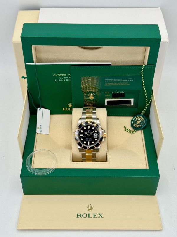 2023 Rolex Submariner 41mm 126613LN Two-Tone Black Dial (No. 2 of 3) for sale