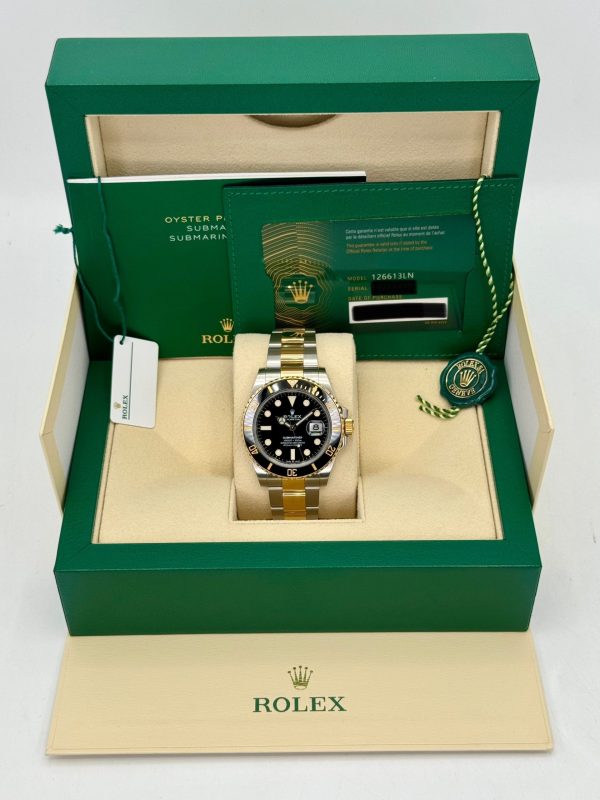 2023 Rolex Submariner 41mm 126613LN Two-Tone Black Dial (No. 2 of 3) for sale