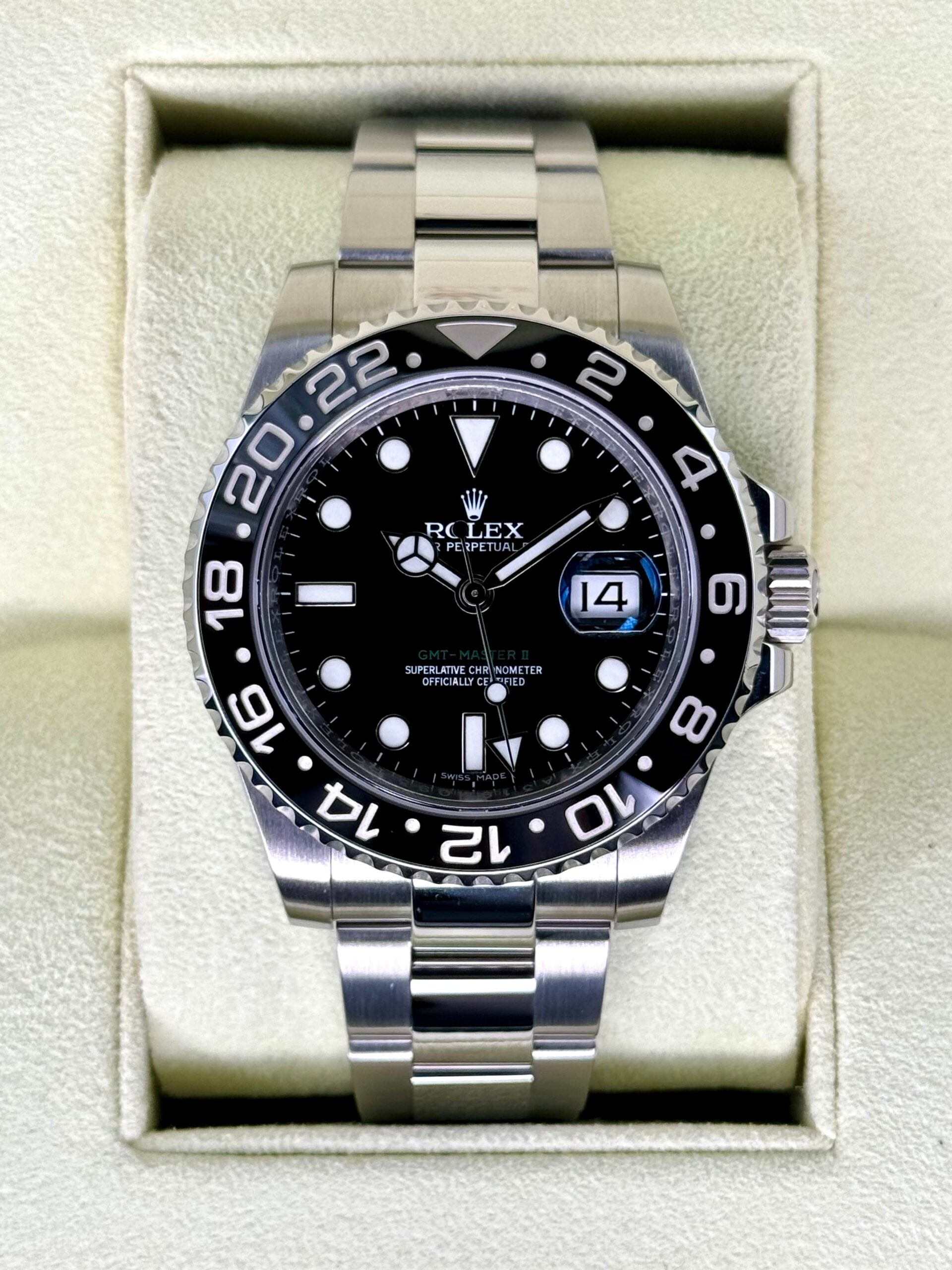 Pre owned Rolex GMT-Master II 116710LN for sale