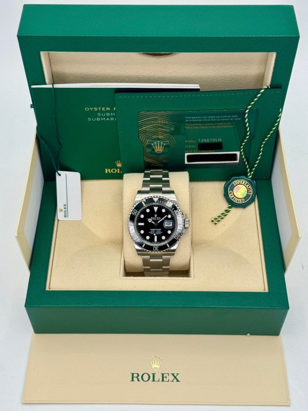 2024 Rolex Submariner 41mm 126610LN Stainless Steel Black Dial (No. 2 of 2) for sale