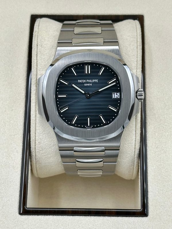 Patek Philippe 40mm 5711/1A-010 Nautilus Stainless Steel Blue Dial for sale
