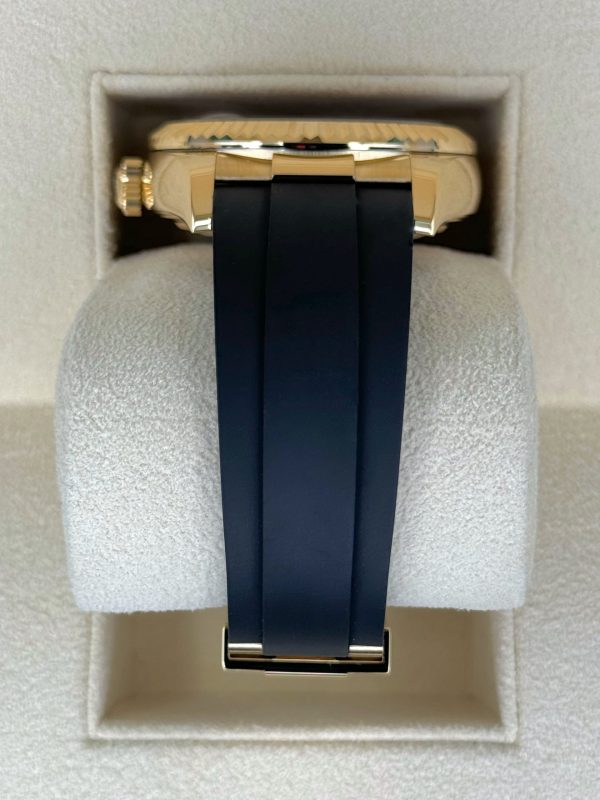 2024 Rolex Sky-Dweller 42mm 336238 Yellow Gold Oysterflex Champagne Dial for sale