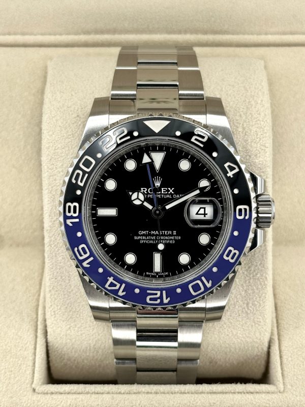 2018 Rolex GMT-Master II “Batman” 40mm 116710BLNR Oyster (No. 1 of 4) for sale
