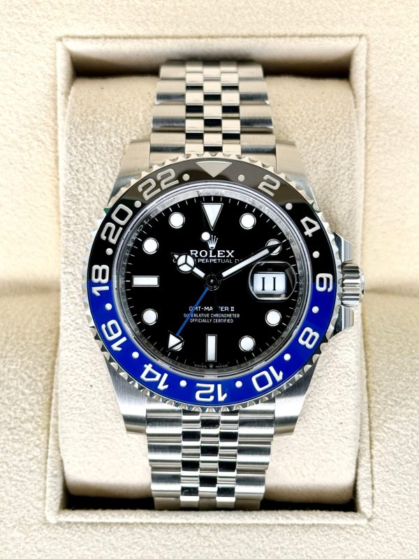 2024 Rolex GMT-Master II “Batgirl” 40mm 126710BLNR Jubilee Black Dial (No. 1 of 2) for sale