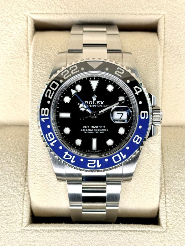 2024 Rolex GMT-Master II “Batman” 40mm 126710BLNR Oyster (Unworn) (No. 2 of 6) for sale