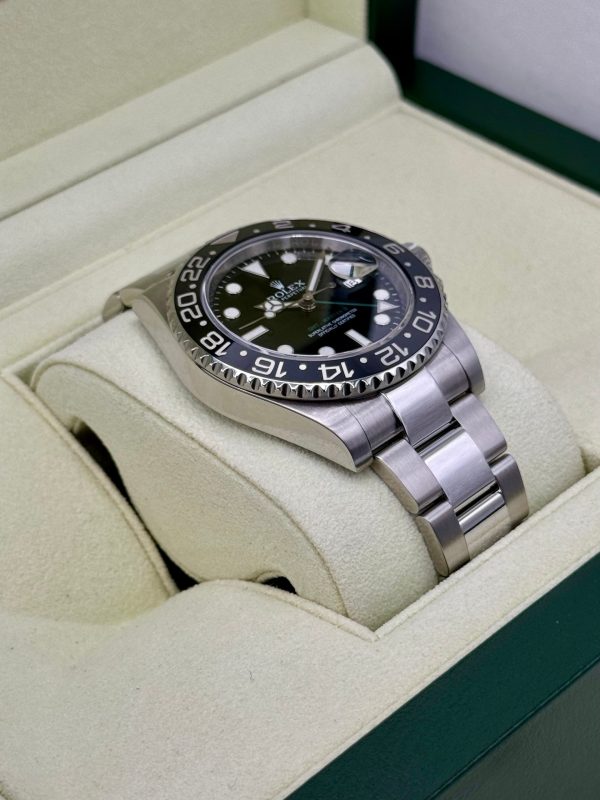 Rolex GMT-Master II 40mm 116710LN Stainless Steel Black Dial (No. 2 of 2) for sale