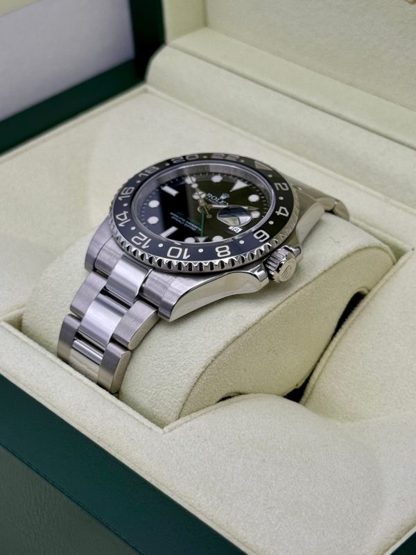 Rolex GMT-Master II 40mm 116710LN Stainless Steel Black Dial (No. 2 of 2) for sale