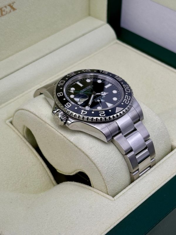Rolex GMT-Master II 40mm 116710LN Stainless Steel Black Dial (No. 2 of 2) for sale