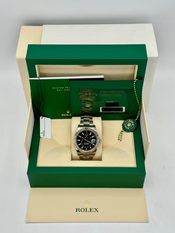 2023 Rolex Sky-Dweller 42mm 326934 Oyster Black Dial (No. 2 of 2) for sale