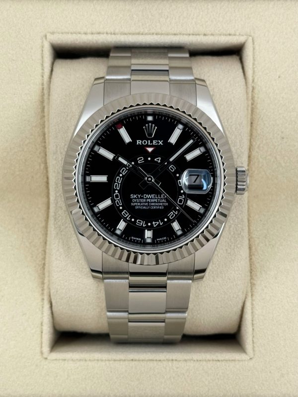 2023 Rolex Sky-Dweller 42mm 326934 Oyster Black Dial (No. 2 of 2) for sale