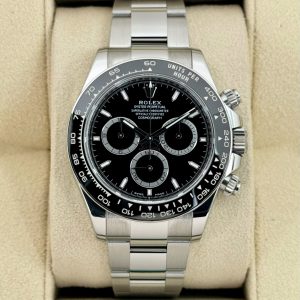 2024 Rolex Daytona 40mm 126500LN Stainless Steel Black Dial (No. 3 of 3) for sale
