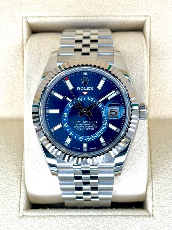2024 Rolex Sky-Dweller 42mm 326934 Jubilee Blue Dial (Unworn) for sale