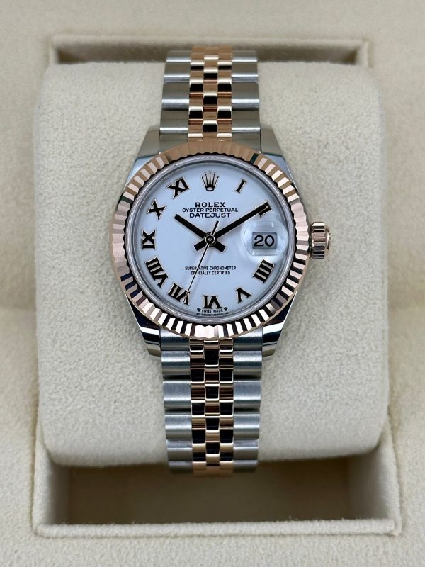 2023 Rolex Datejust 28mm 279171 TwoTone Jubilee Roman Numeral Dial (Unworn) for sale