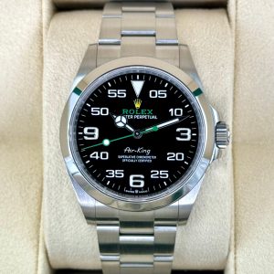 2022 Rolex Air-King 40mm 126900 Stainless Steel Black Dial for sale