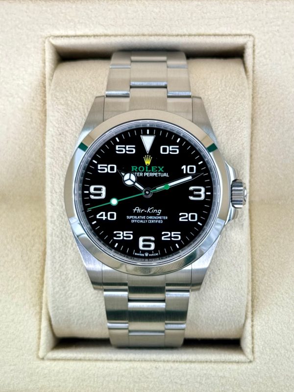 2022 Rolex Air-King 40mm 126900 Stainless Steel Black Dial for sale