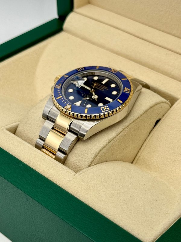 2016 Rolex Submariner “Bluesy” 40mm 116613LB Two-Tone Blue Dial (No. 1 of 2) for sale