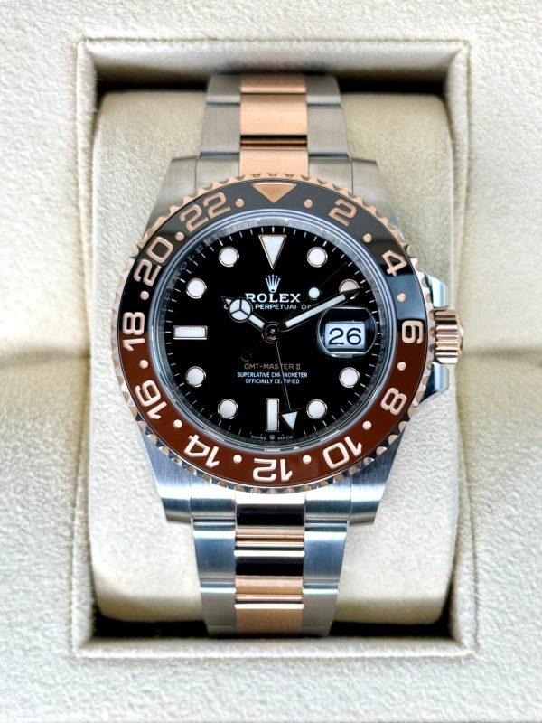 2020 Rolex GMT-Master II “Rootbeer” 40mm 126711CHNR Two-Tone for sale
