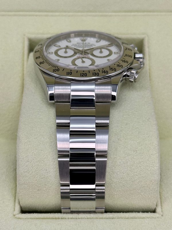 2014 Rolex Daytona 40mm 116520 Stainless Steel White APH Dial for sale