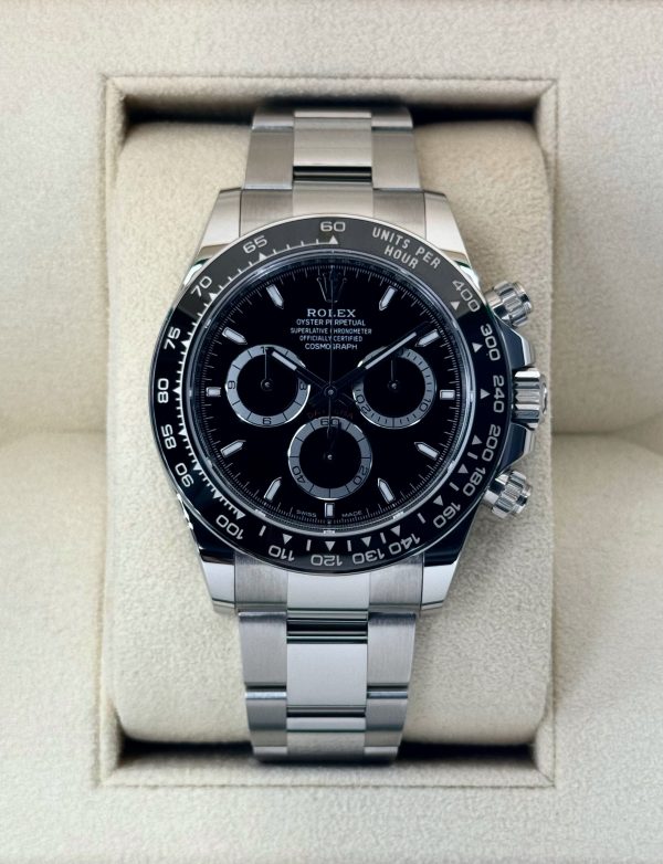 2024 Rolex Daytona 40mm 126500LN Stainless Steel Black Dial (Unworn) for sale