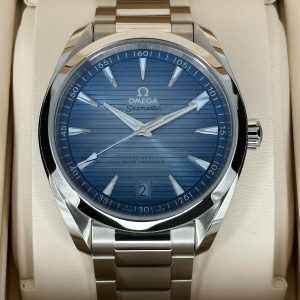 2023 Omega Seamaster Aqua Terra 41mm 220.10.41.21.03.005 Blue Dial for sale