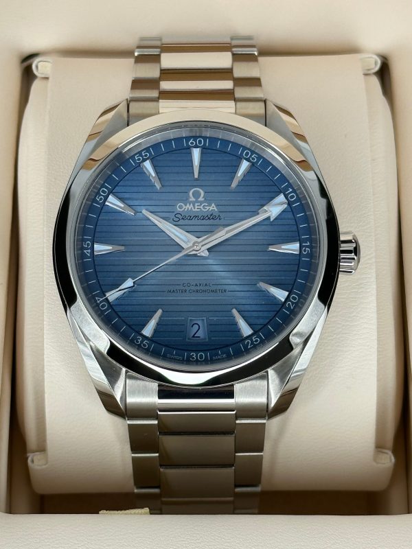 2023 Omega Seamaster Aqua Terra 41mm 220.10.41.21.03.005 Blue Dial for sale
