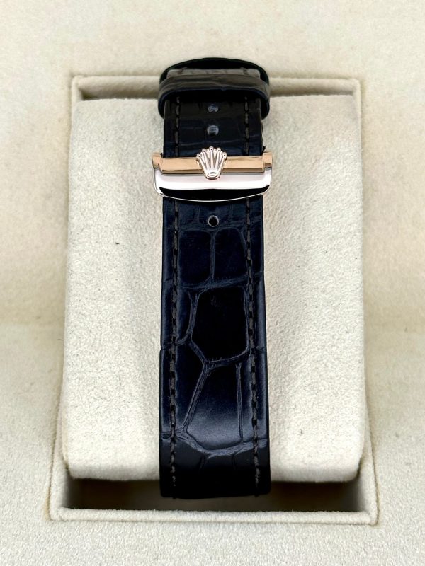 2022 Rolex Cellini Moonphase 39mm 50535 Rose Gold White Dial for sale