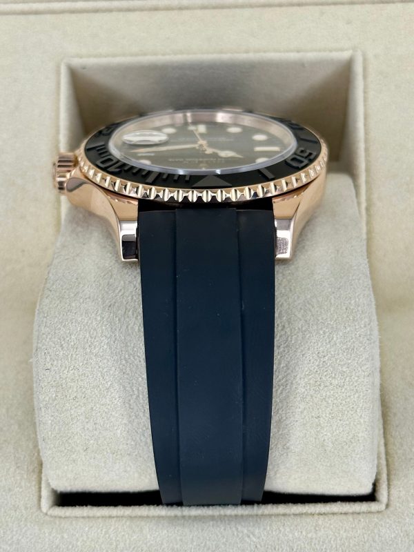 2018 Rolex Yacht-Master 40mm 116655 Oysterflex Black Dial for sale