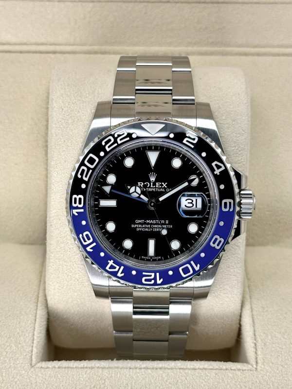 2017 Rolex GMT-Master II “Batman” 40mm 116710BLNR Oyster (No. 1 of 4) for sale