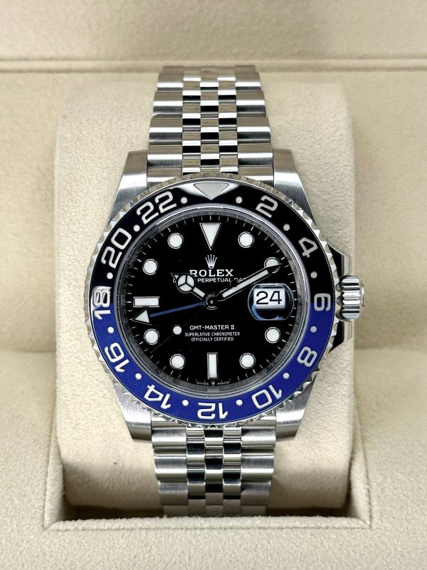 2019 Rolex GMT-Master II “Batgirl” 40mm 126710BLNR Jubilee Black Dial (No. 2 of 3) for sale
