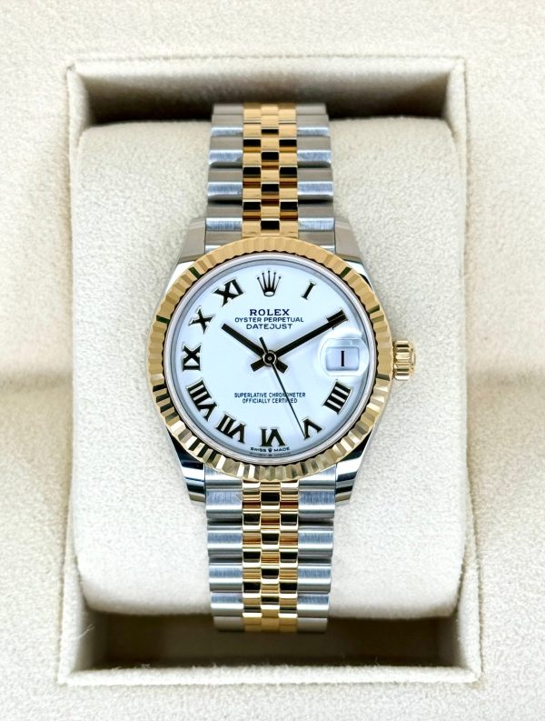 2025 Rolex Datejust 31mm 278273 Two-Tone Jubilee White Dial (Unworn) for sale
