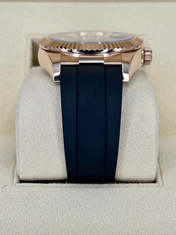 2022 Rolex Sky-Dweller 42mm 326235 Rose Gold Oysterflex Chocolate Dial (No. 1 of 2) for sale