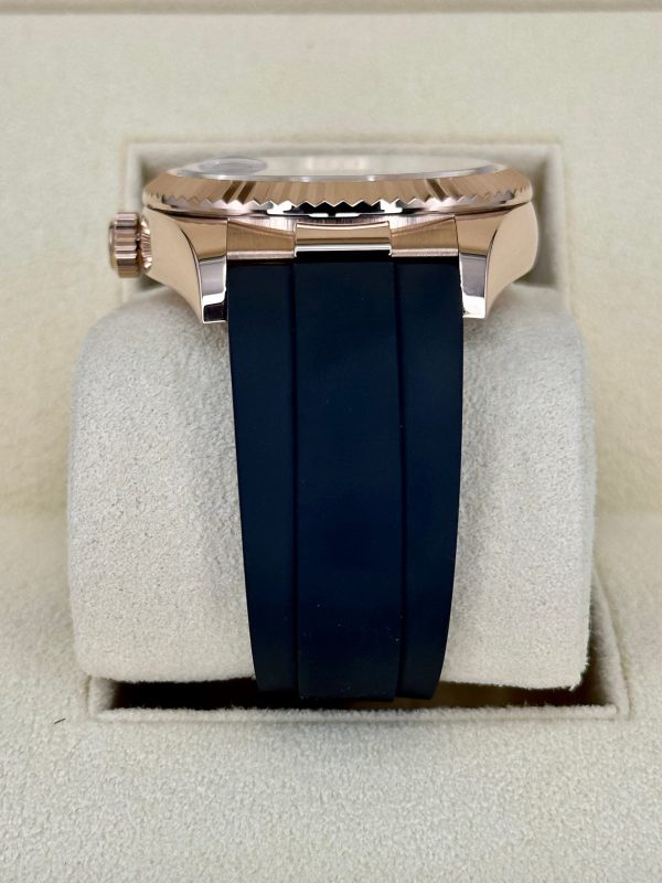 2022 Rolex Sky-Dweller 42mm 326235 Rose Gold Oysterflex Chocolate Dial (No. 1 of 2) for sale