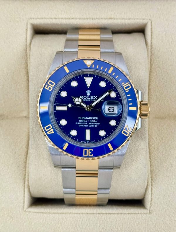 2024 Rolex Submariner “Bluesy” 41mm 126613LB Two-Tone Blue Dial for sale