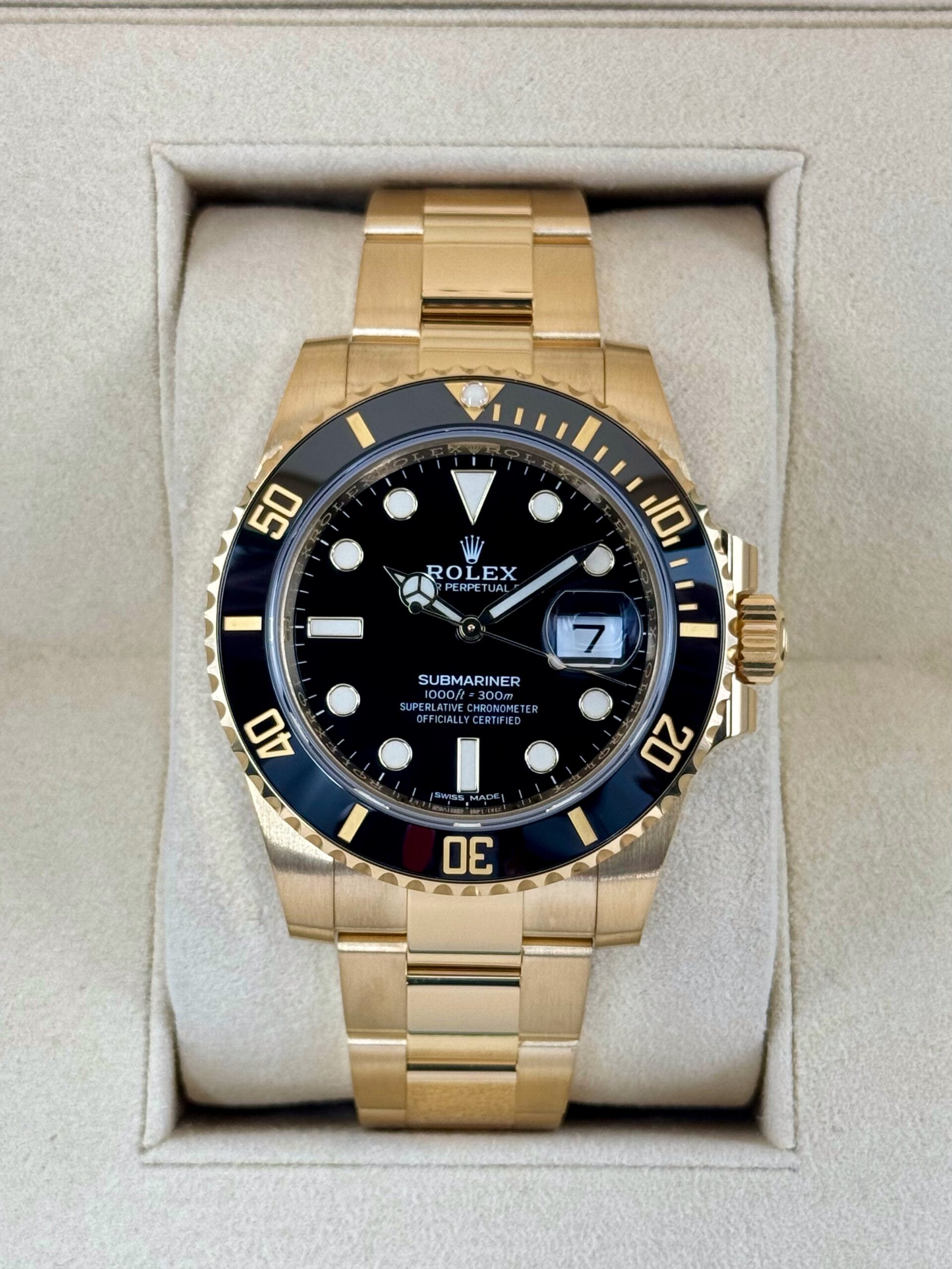 Pre owned Rolex Submariner 116618LN for sale
