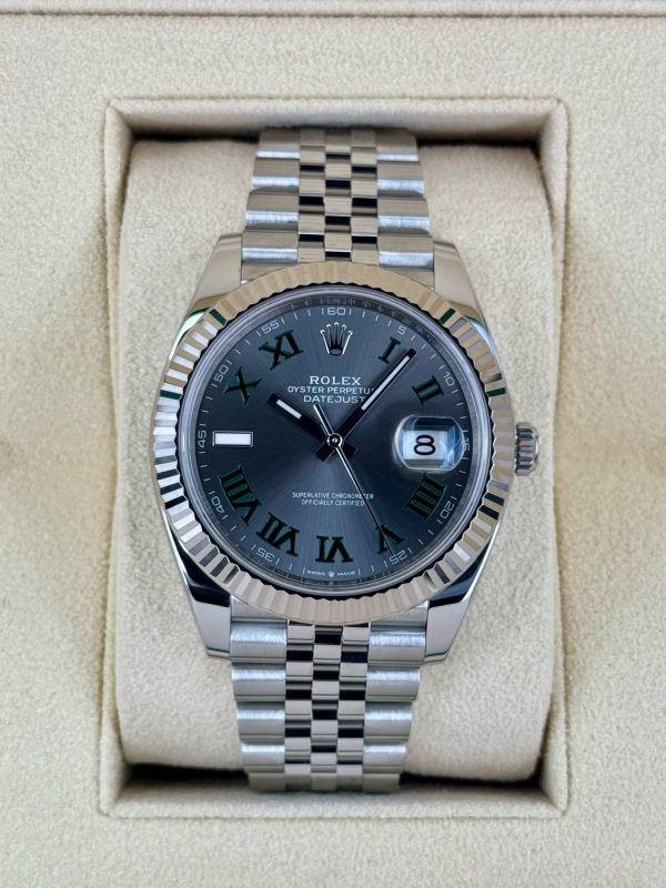 2024 Rolex Datejust 41mm 126334 Jubilee Wimbledon Dial (No. 1 of 2) for sale