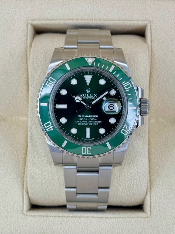 2017 Rolex Submariner “Hulk” 40mm 116610LV Green Dial (No. 5 of 5) for sale