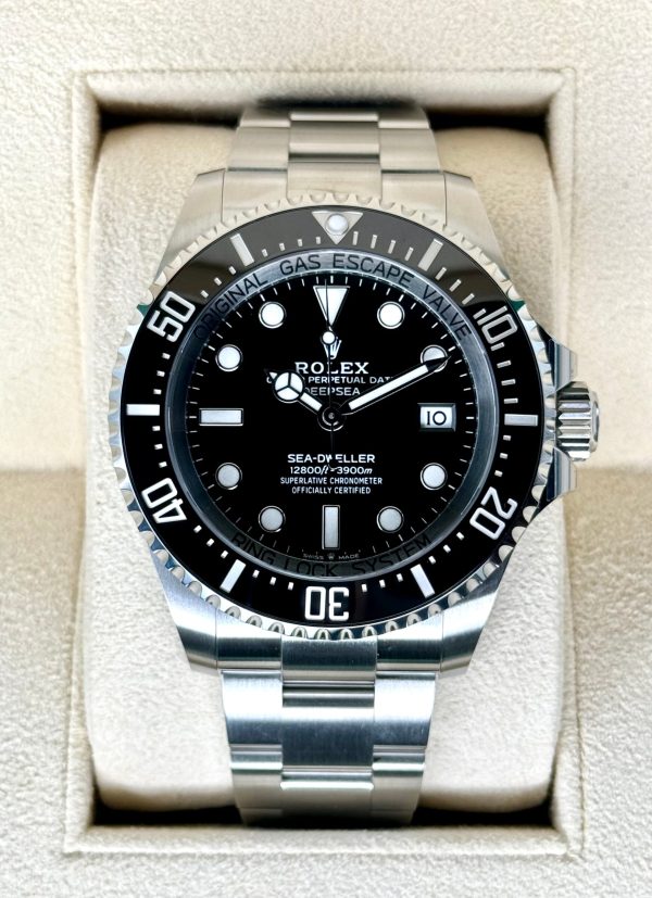 2024 Rolex Deepsea 44mm 136660 Stainless Steel Black Dial (Unworn) (No. 4 of 4) for sale