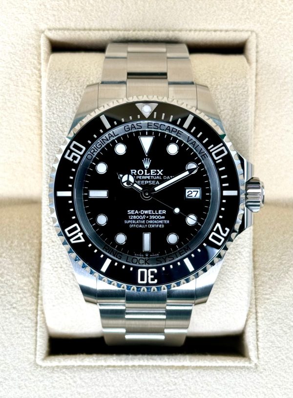 2023 Rolex Deepsea 44mm 136660 Stainless Steel Black Dial (Unworn) for sale