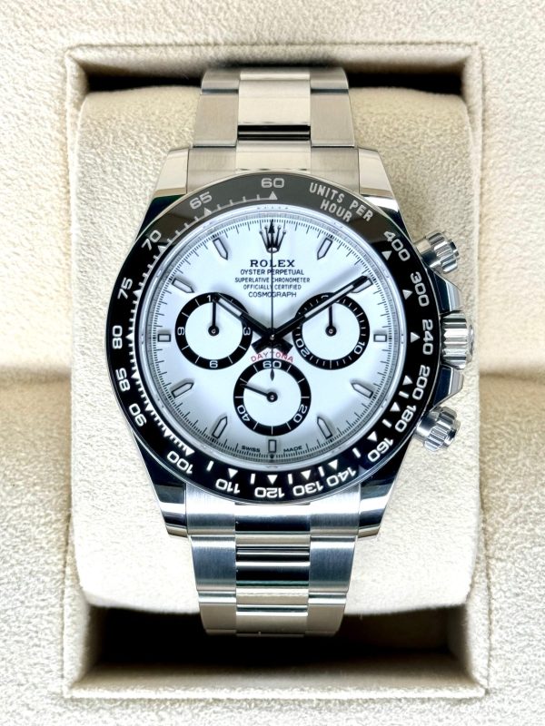 2024 Rolex Daytona 40mm 126500LN Stainless Steel Panda Dial (Unworn) (No. 3 of 3) for sale